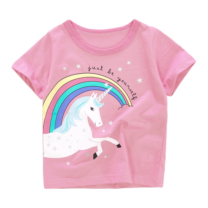 

Футболка для девочки Just be yourself Berni Kids (100) Розовый