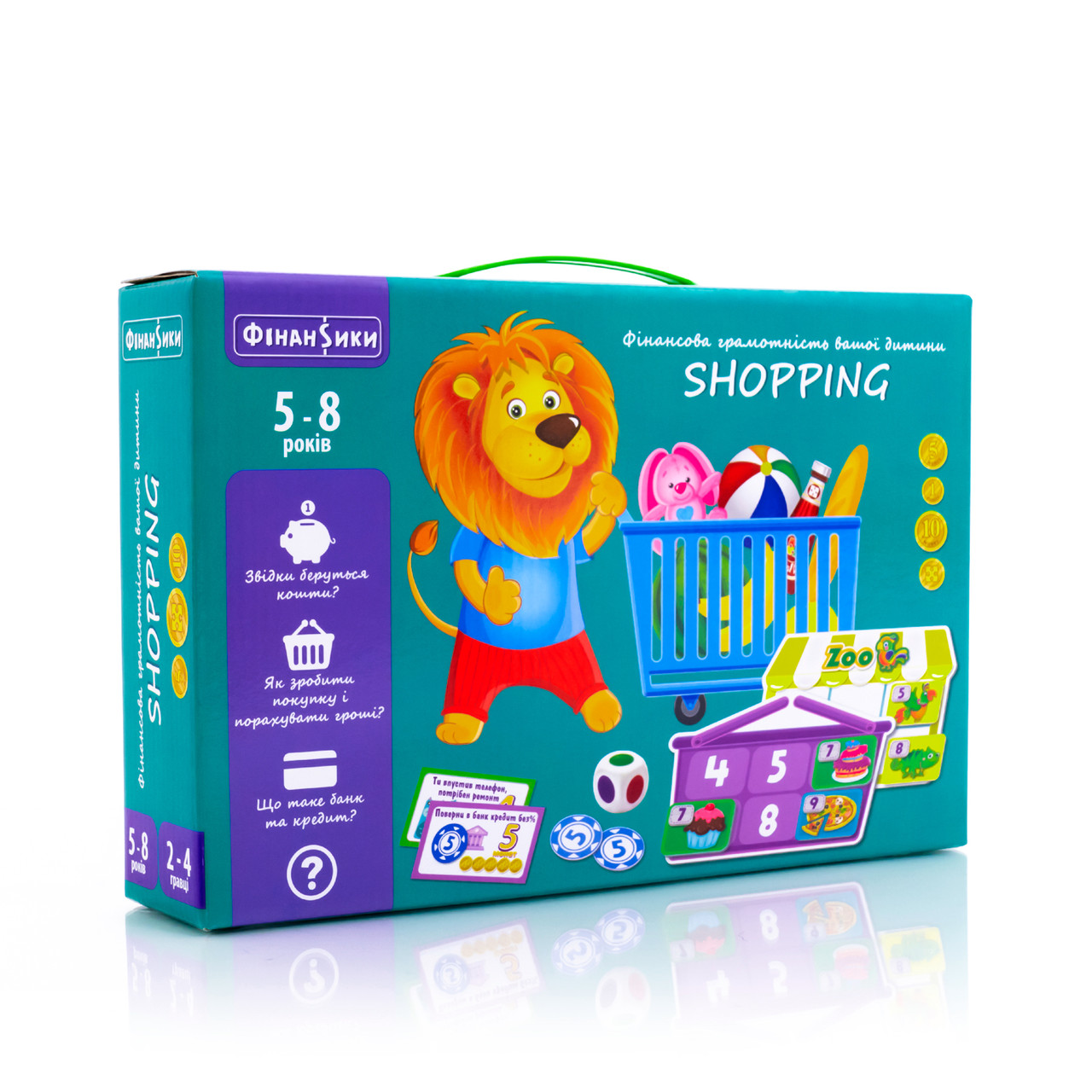 

Игра настольная Vladi Toys "Шопинг (Граємо у крамничку)" (Укр) (VT2312-06)