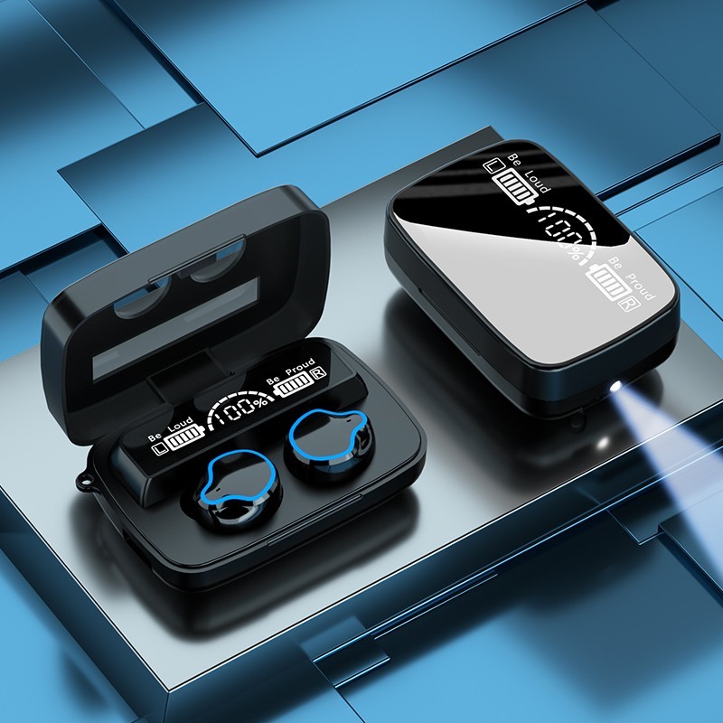 

Наушники Aiver S9 Hi-Fi TWS IPX7 3-в-1 кейс 2000mAh