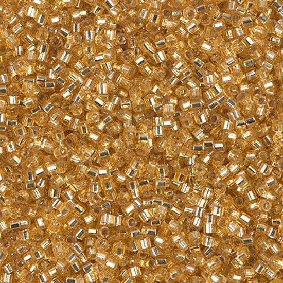 

Бисер Miyuki Delica Beads 15/0 (блестящий, золотистый), 50 г (DBS-42)