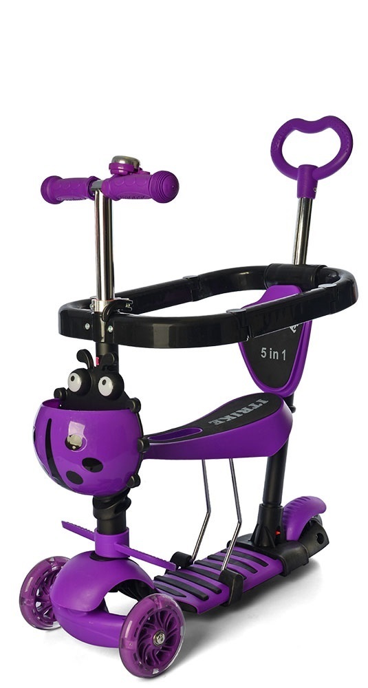 

Самокат 5 в 1 iTrike MAXI JR 3-027-V Violet (JR 3-027)