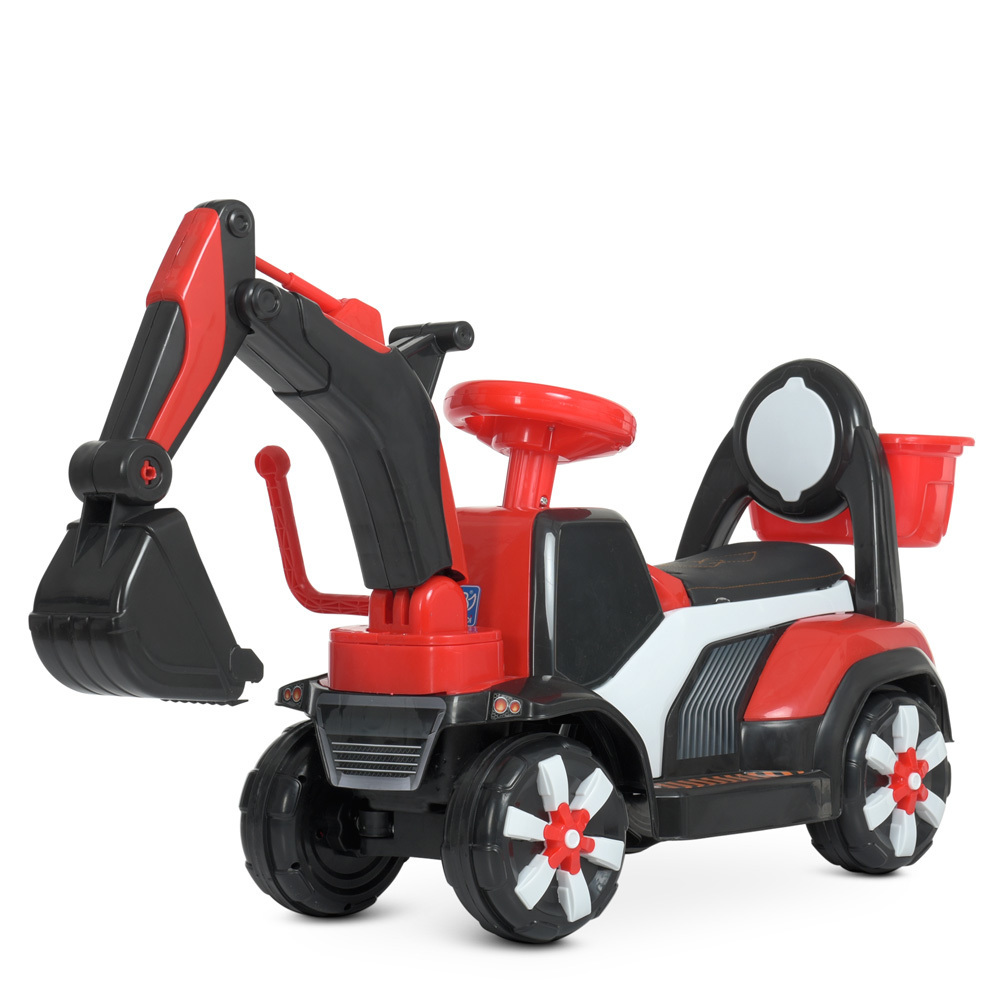 

Электромобиль Bambi трактор (толокар) M 4617L-3 Black-Red (M 4617L)