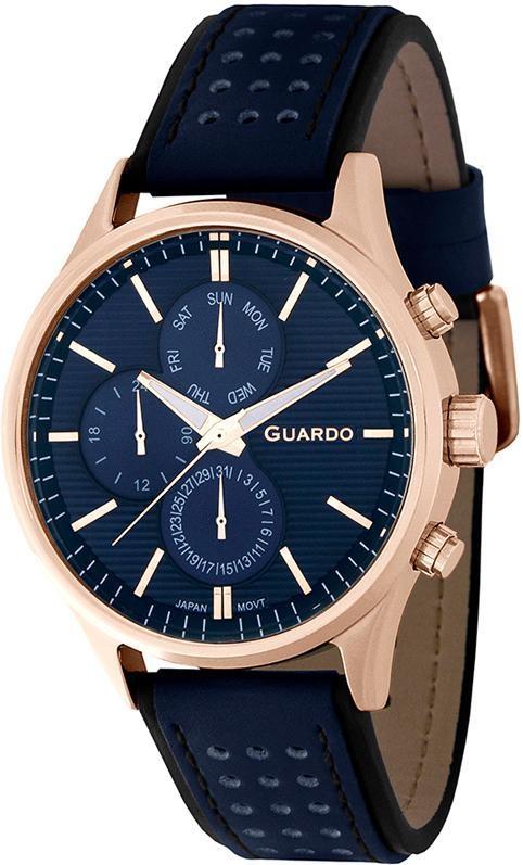 

Мужские часы Guardo P11647 RgBlBl