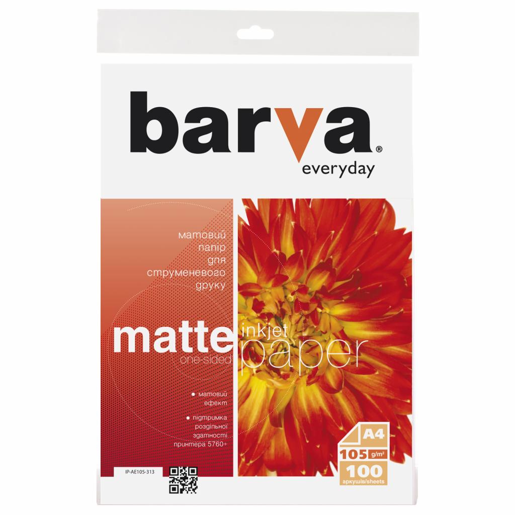 

Бумага BARVA A4 Everyday Matte 105г, 100л (IP-AE105-313)