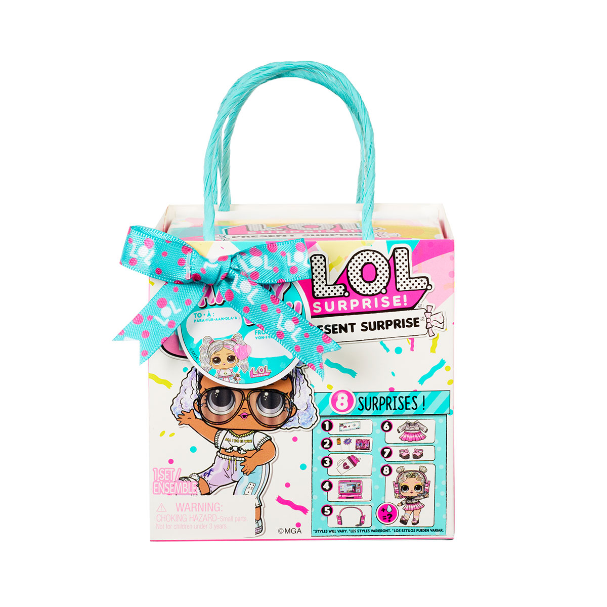 

Игровой набор с куклой L.O.L. SURPRISE! серии "Present Surprise" S3 - ПОДАРОК 576396