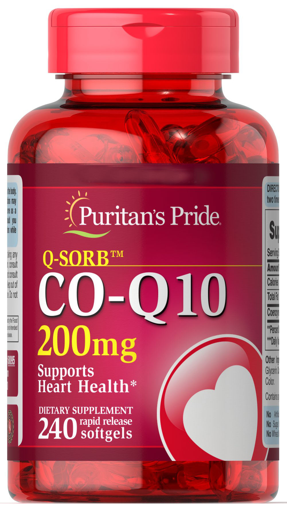 

Витамины Puritan's Pride Q-SORB Co Q-10 200 mg 240 капсул (4384302299)