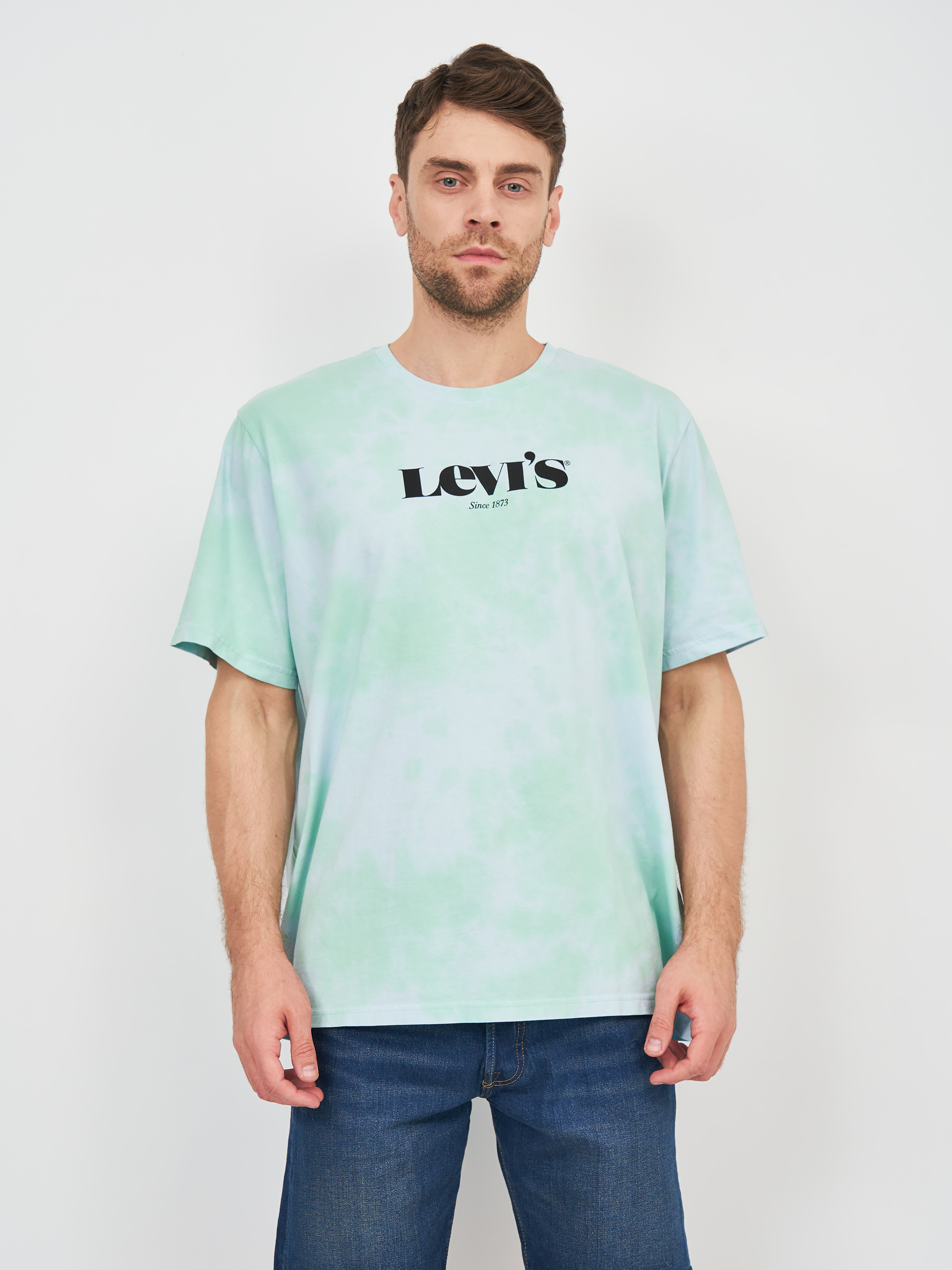 

Футболка Levi's Ss Relaxed Fit Tee Mv Logo Sprout Dye G 16143-0296 XL