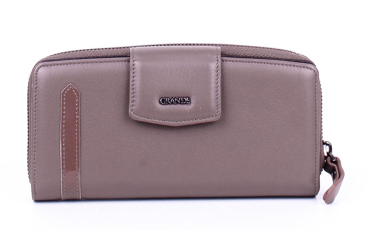 

Гаманець Жіночий Grande 2714-5206-32 тауп з коричневим