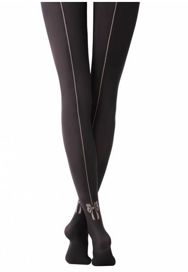 

Колготки фантазийные Conte KAMEA 50 den 4 Nero