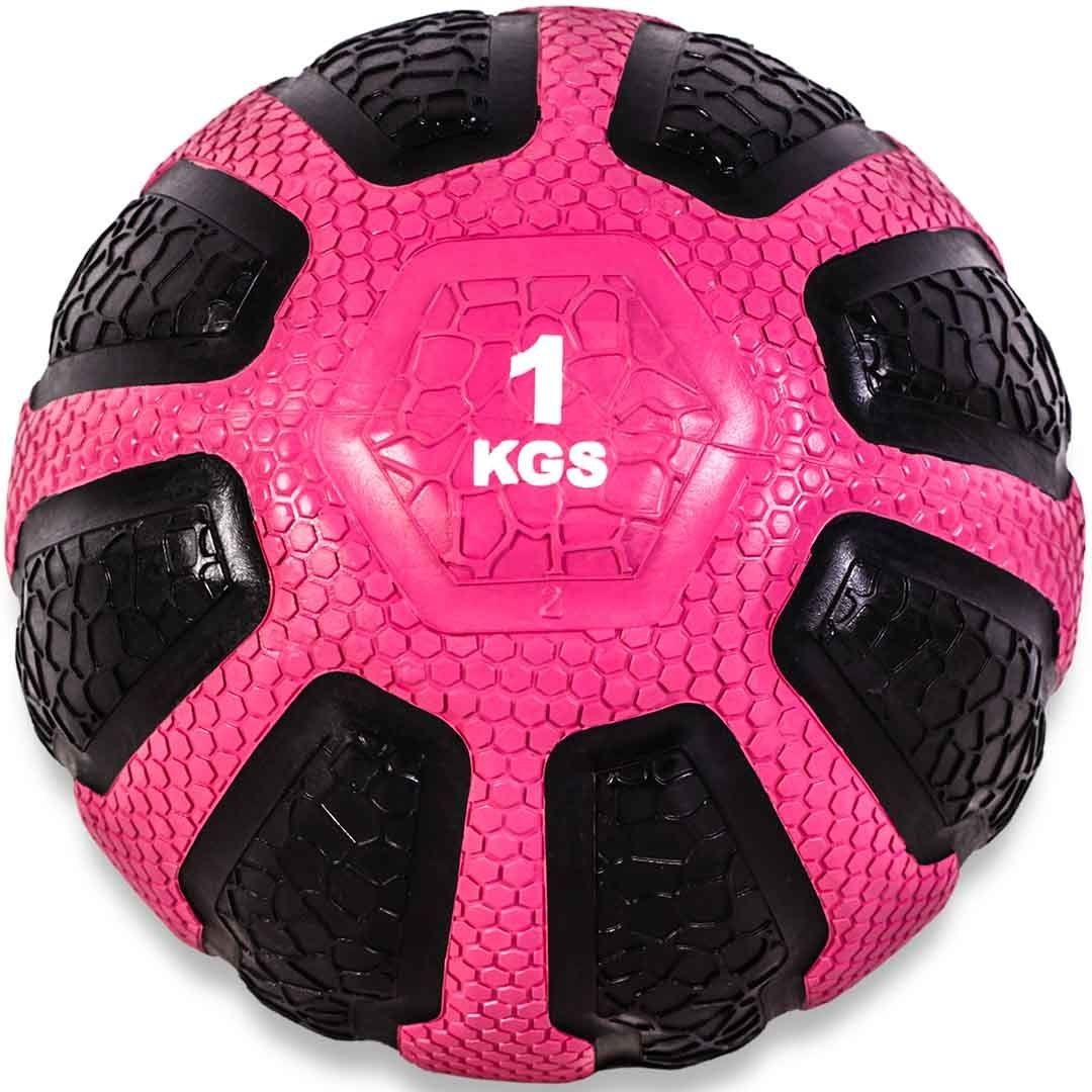 

Медбол USA Style LEXFIT розовый 1кг LMB-8037-1