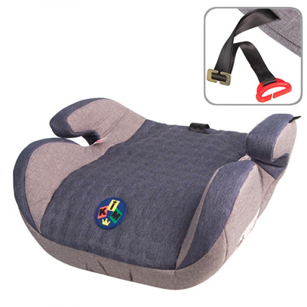 

Автокресло-бустер детское KIM 4733-4734 (22-36 кг) группа 2-3 Grey (4733-4734 Grey)