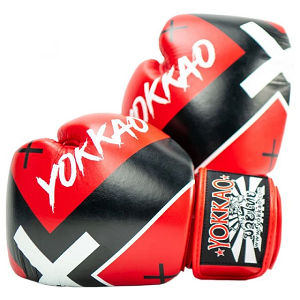 

Боксёрские перчатки YOKKAO Vertigo X red 10 ун Красный