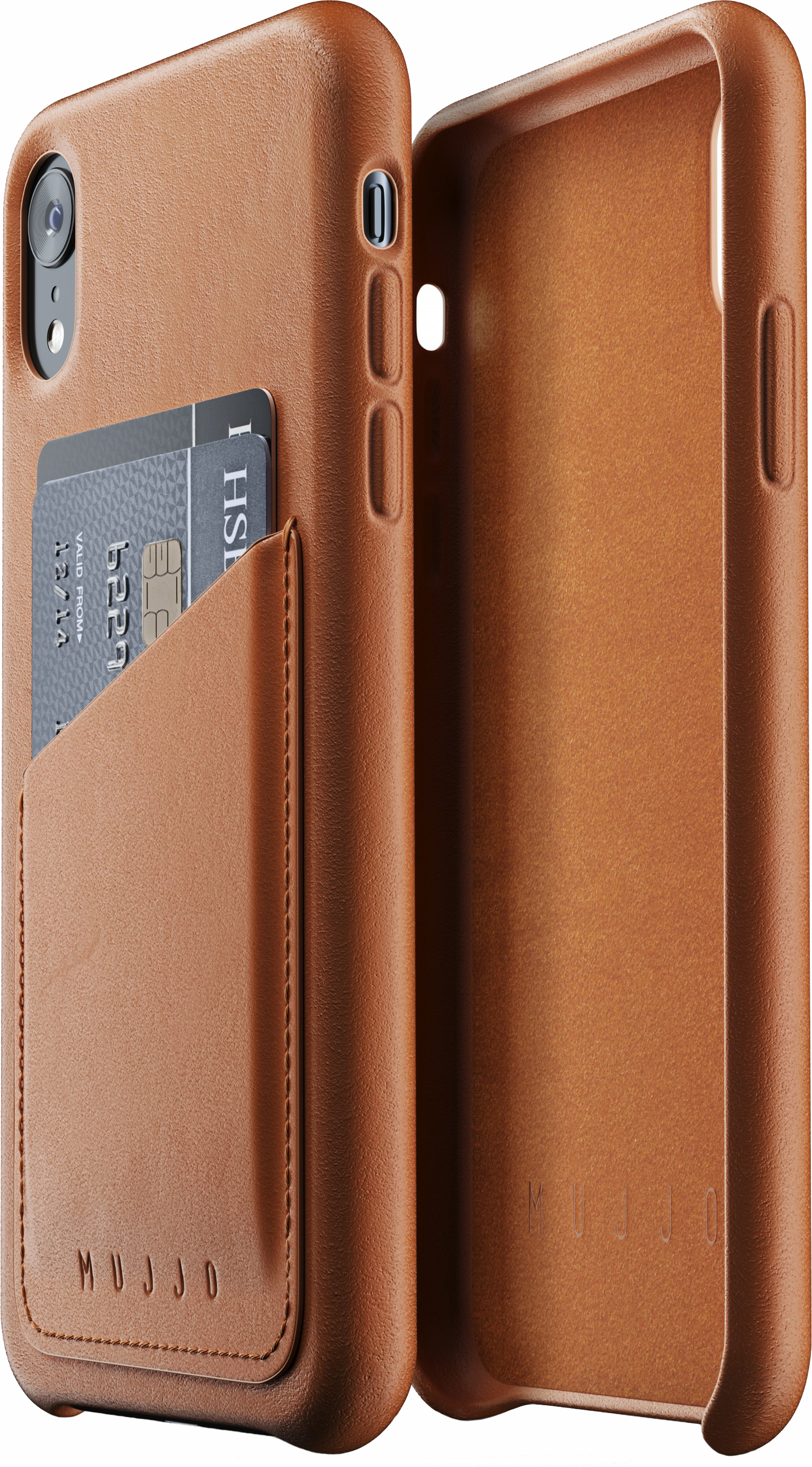 

Панель Mujjo Full Leather Wallet для Apple iPhone Xr Tan (MUJJO-CS-104-TN)