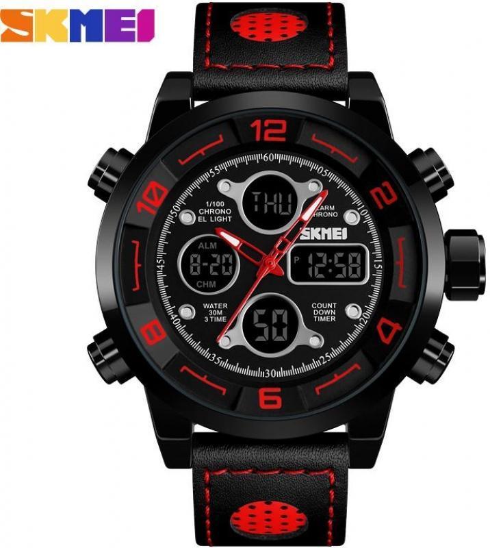 

Наручные мужские часы Skmei SK1371BBB-RED