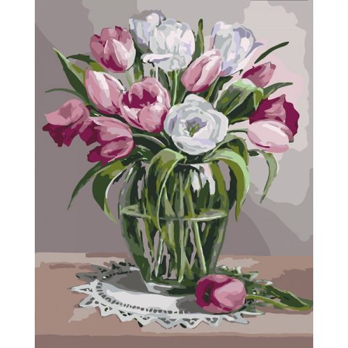 

Картина по номерам Идейка Весенний аромат 50x40