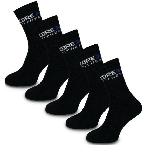 

Носки спортивные CoreX Fitness Leisure (5 пар) черные EU, Носки спортивные CoreX Fitness Leisure (5 пар) черные EU 40-45