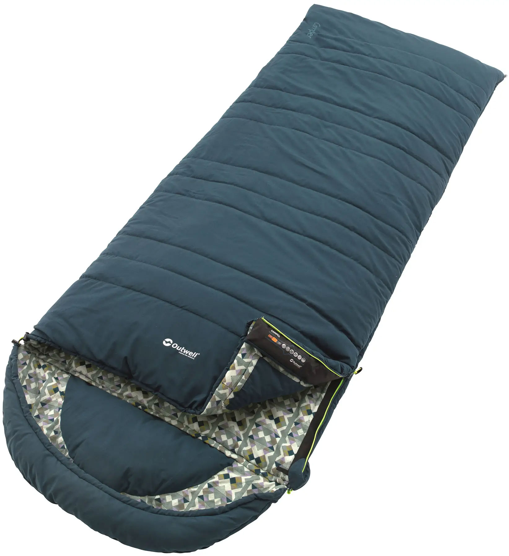 

Спальный мешок Outwell Camper/0°C Blue Right (929228)