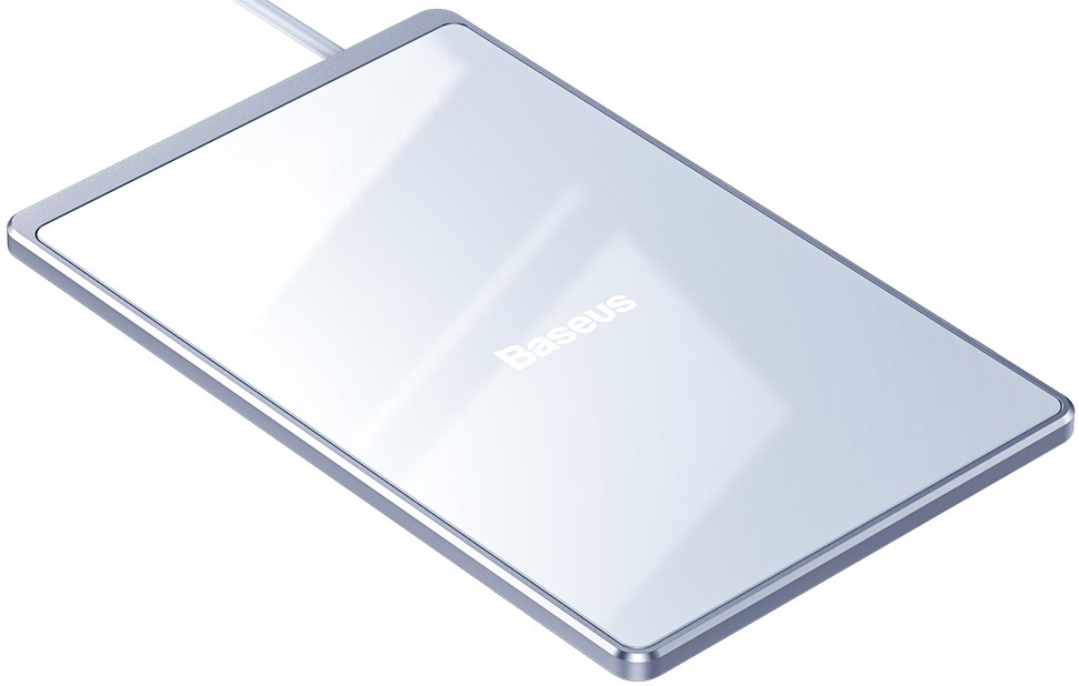 

Беспроводное зарядное устройство Baseus Card Ultra-thin с технологией Qi 15W MAX Белый