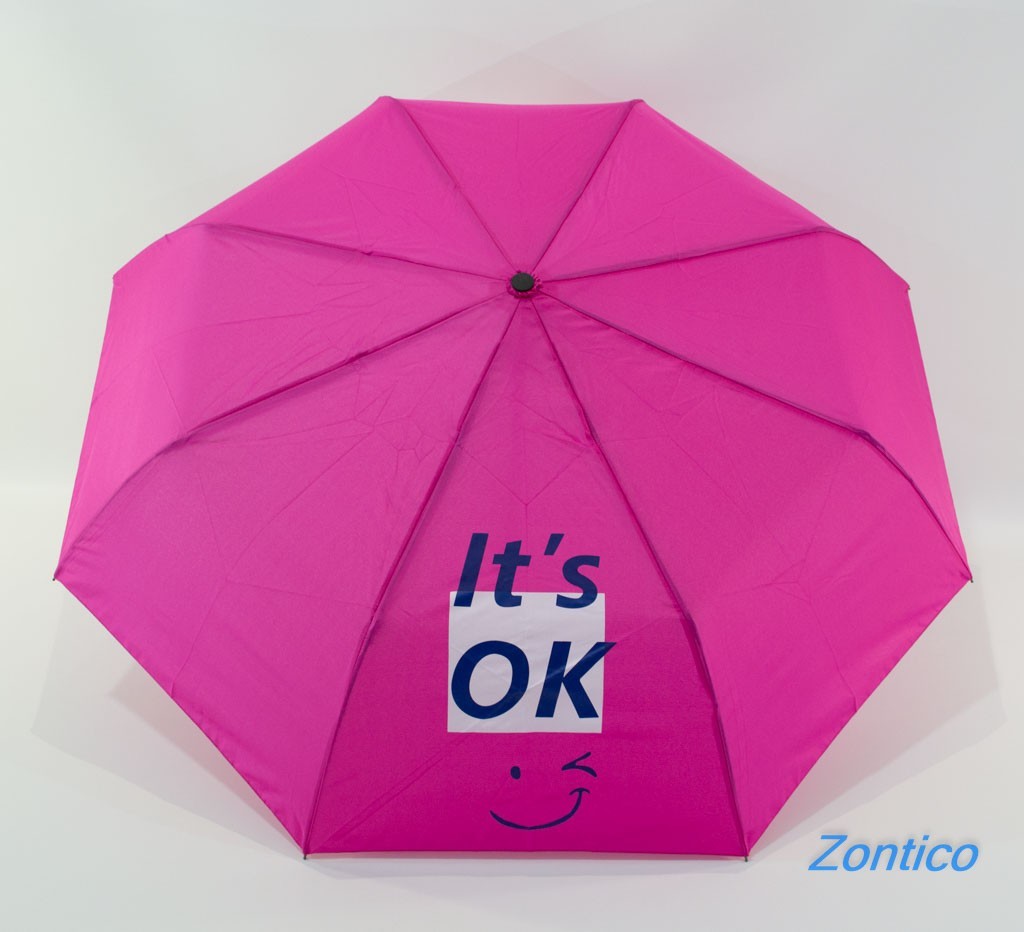 

Складной зонт Mario полуавтомат "It's Ok" A2316