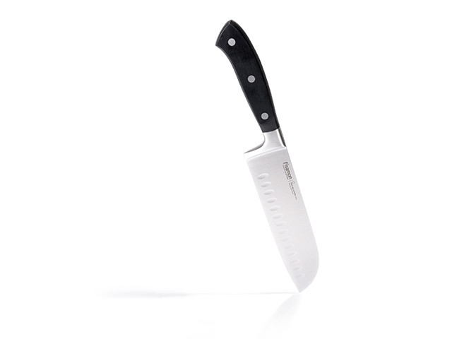 

Нож сантоку Fissman Chef de Cuisine с лезвием из нержавеющей стали 32х4.5х0.2см (2394)