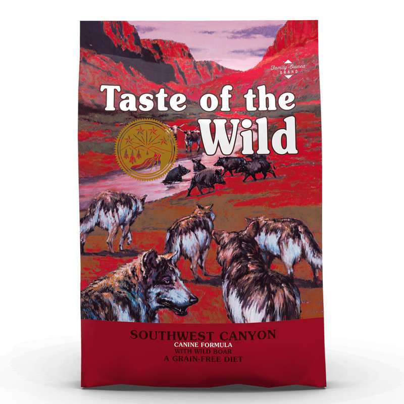 

Беззерновой корм TASTE OF THE WILD SOUTHWEST CANYON CANINE для собак всех возрастов, с говядиной и диким кабаном (12,2 кг)