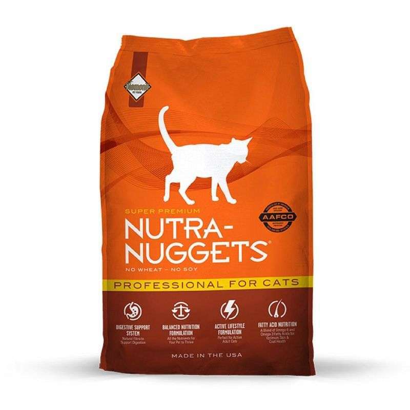 

Сухой корм NUTRA NUGGETS Professional Cat для котят, а также активных, беременных и лактирующих кошек (7,5 кг)