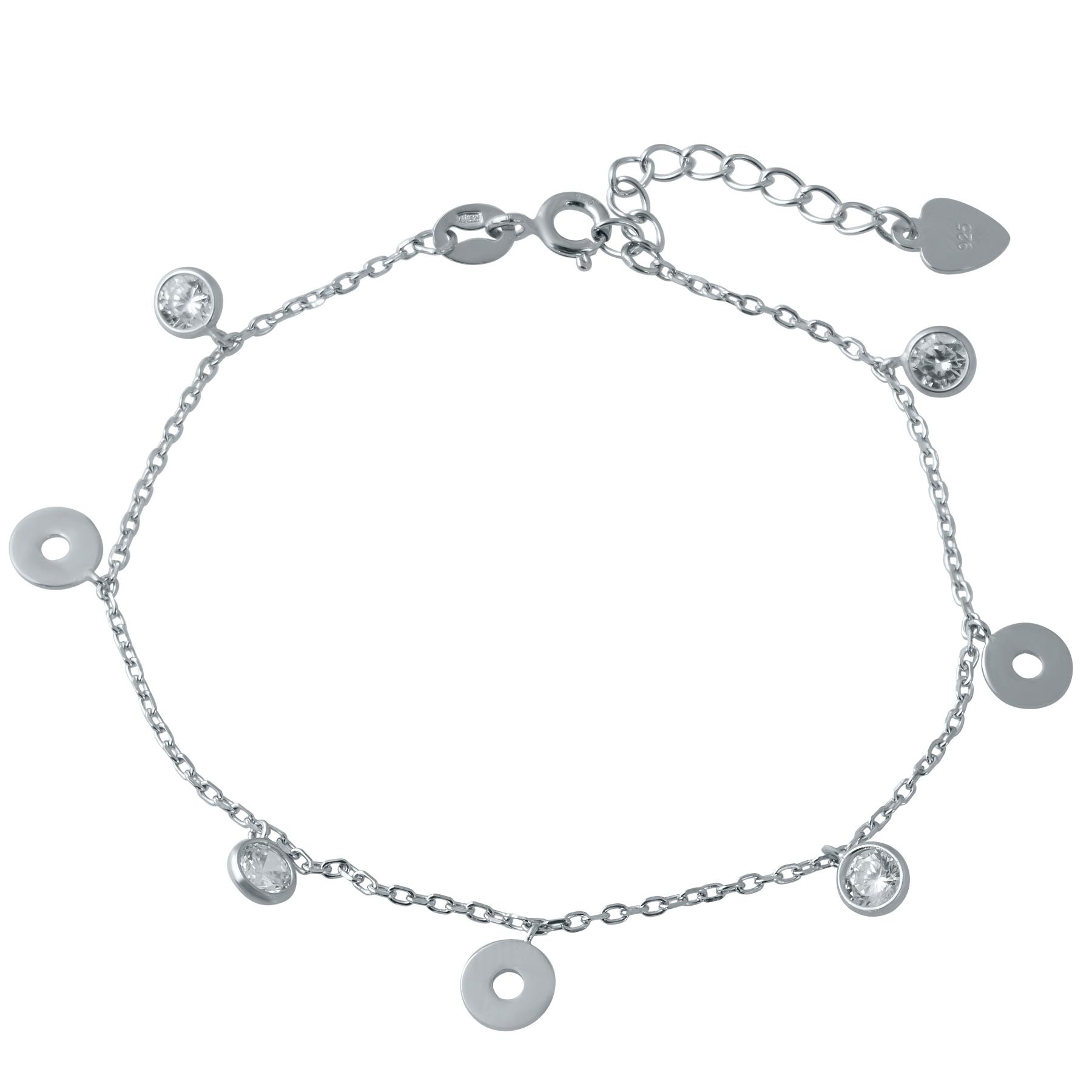 

Серебряный браслет SilverAlex с фианитами 1720 размер