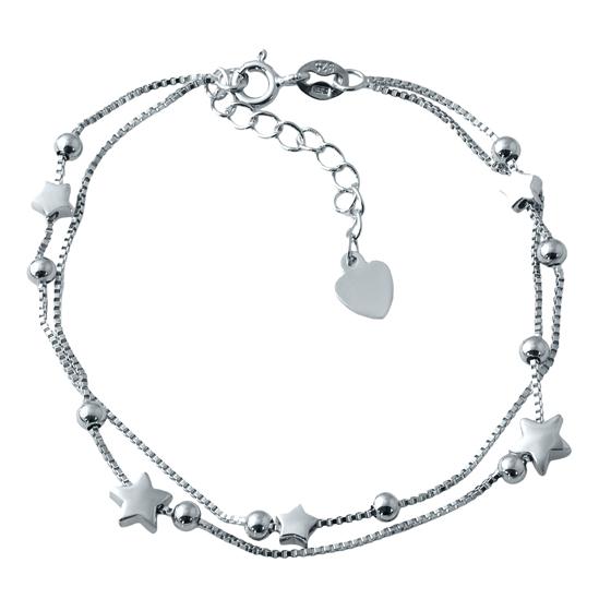 

Серебряный браслет SilverAlex без камней 1720 размер