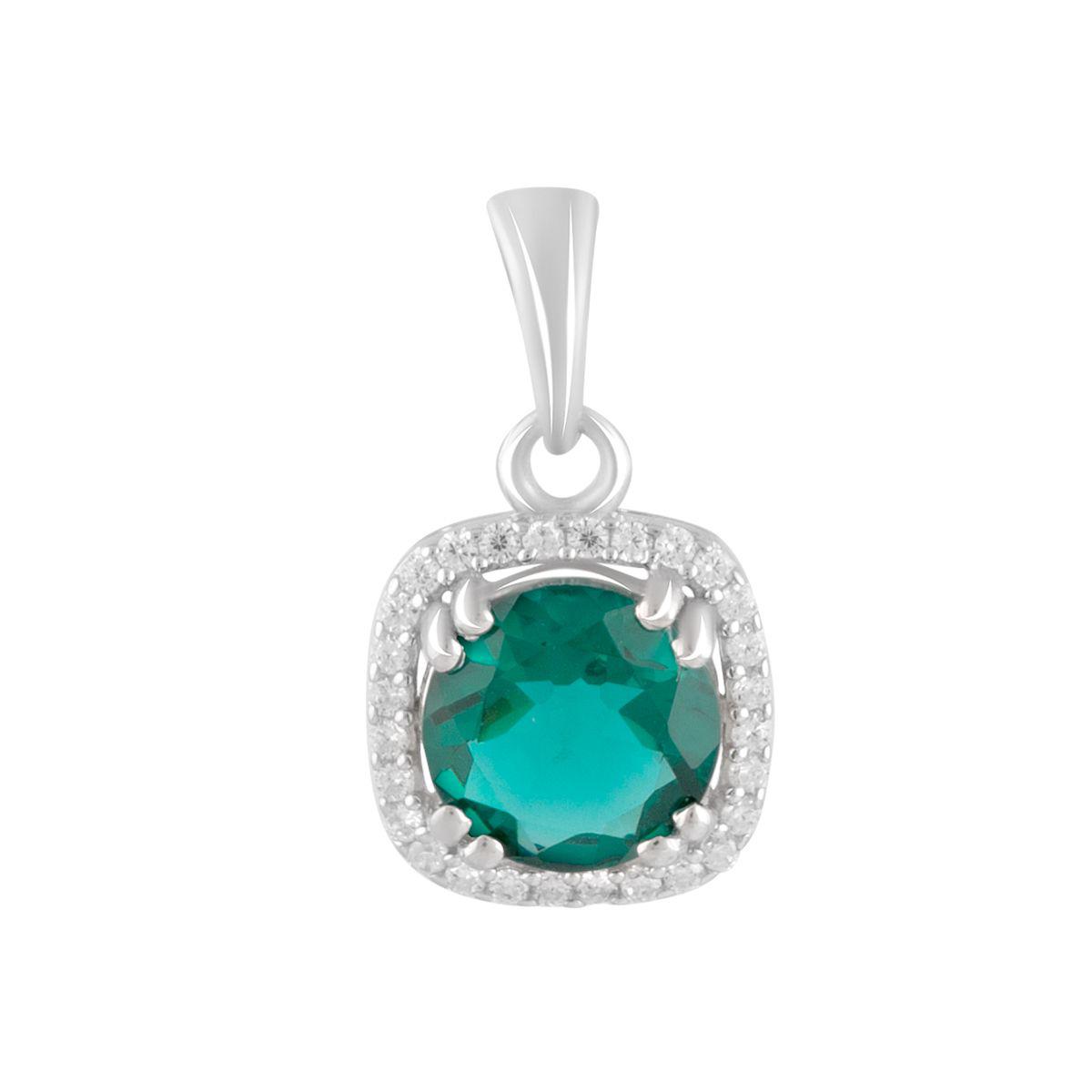 

Серебряная подвеска SilverAlex с изумрудом nano 1.55ct
