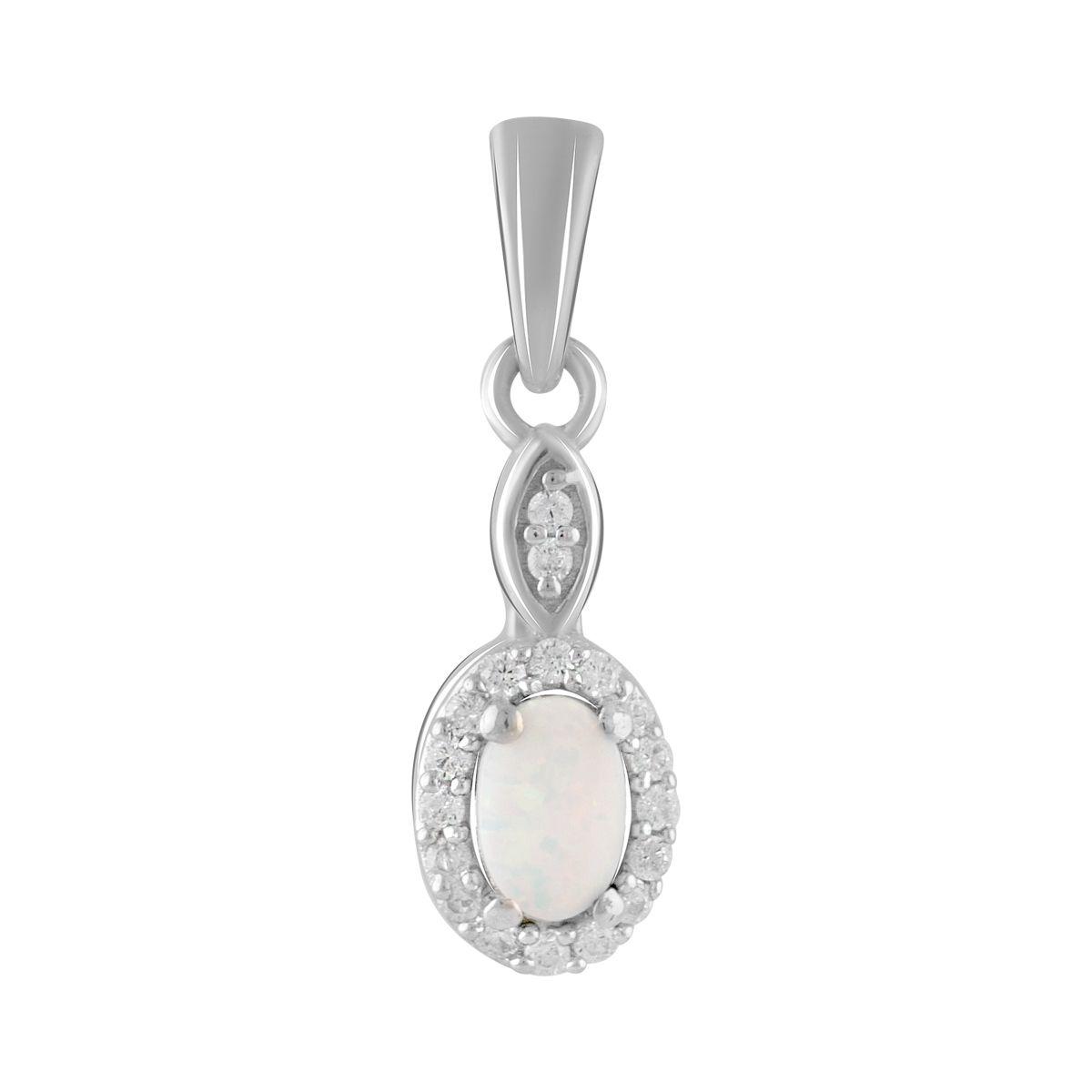 

Серебряная подвеска SilverAlex с опалом 0.208ct