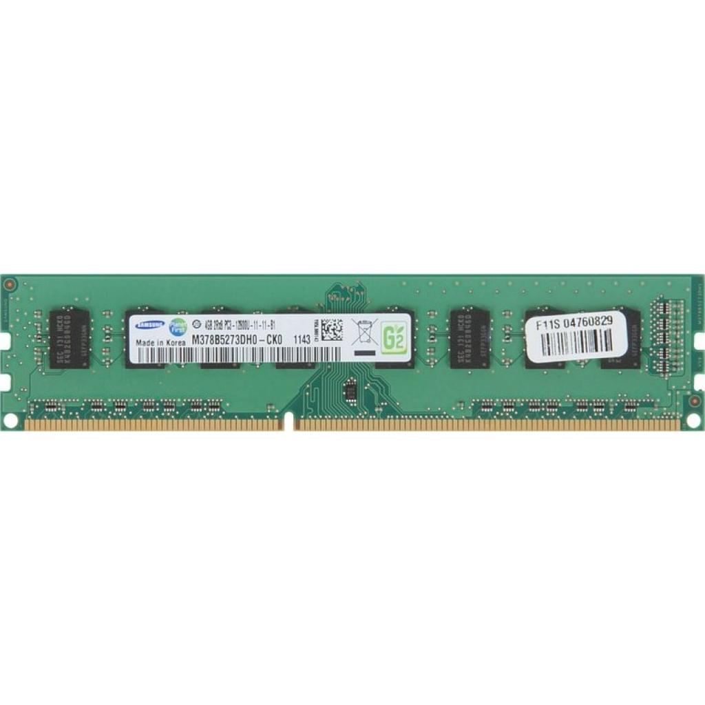 

Модуль памяти для компьютера DDR3 4GB 1600 MHz Samsung (M378B5273DH0-CK0)