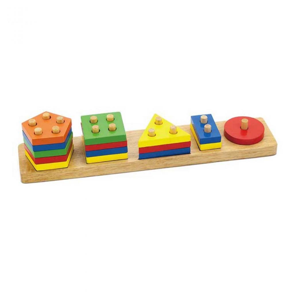 

Развивающая игрушка Viga Toys Геометрические фигуры (58558)