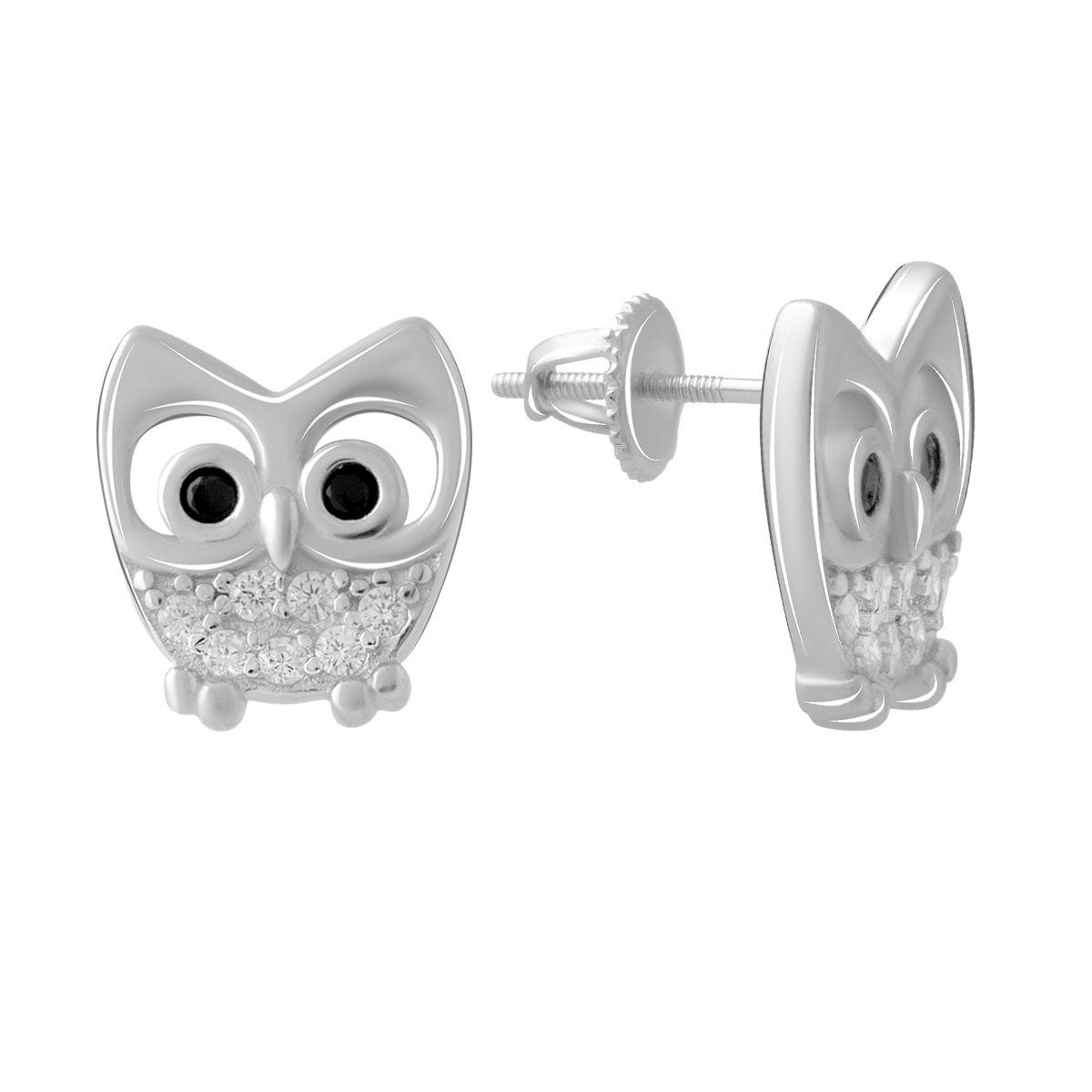 

Серебряные серьги SilverAlex с фианитами