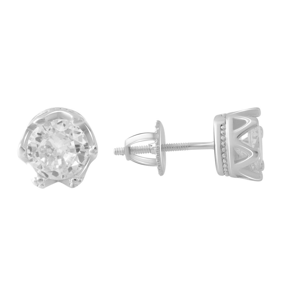 

Серебряные серьги SilverAlex с фианитами