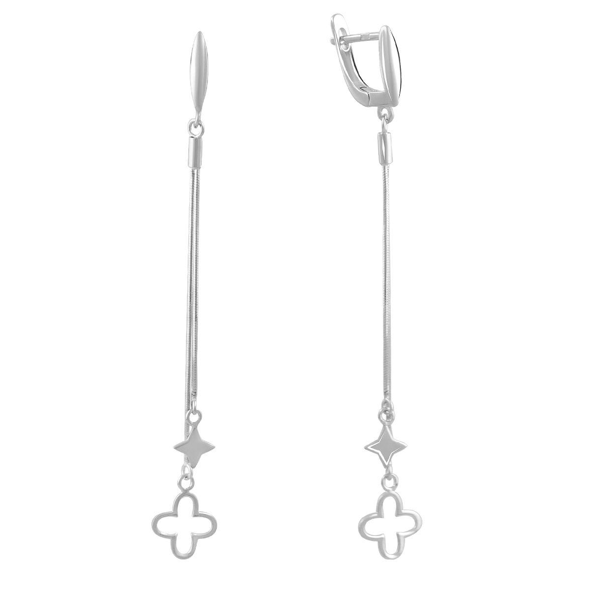 

Серебряные серьги SilverAlex без камней