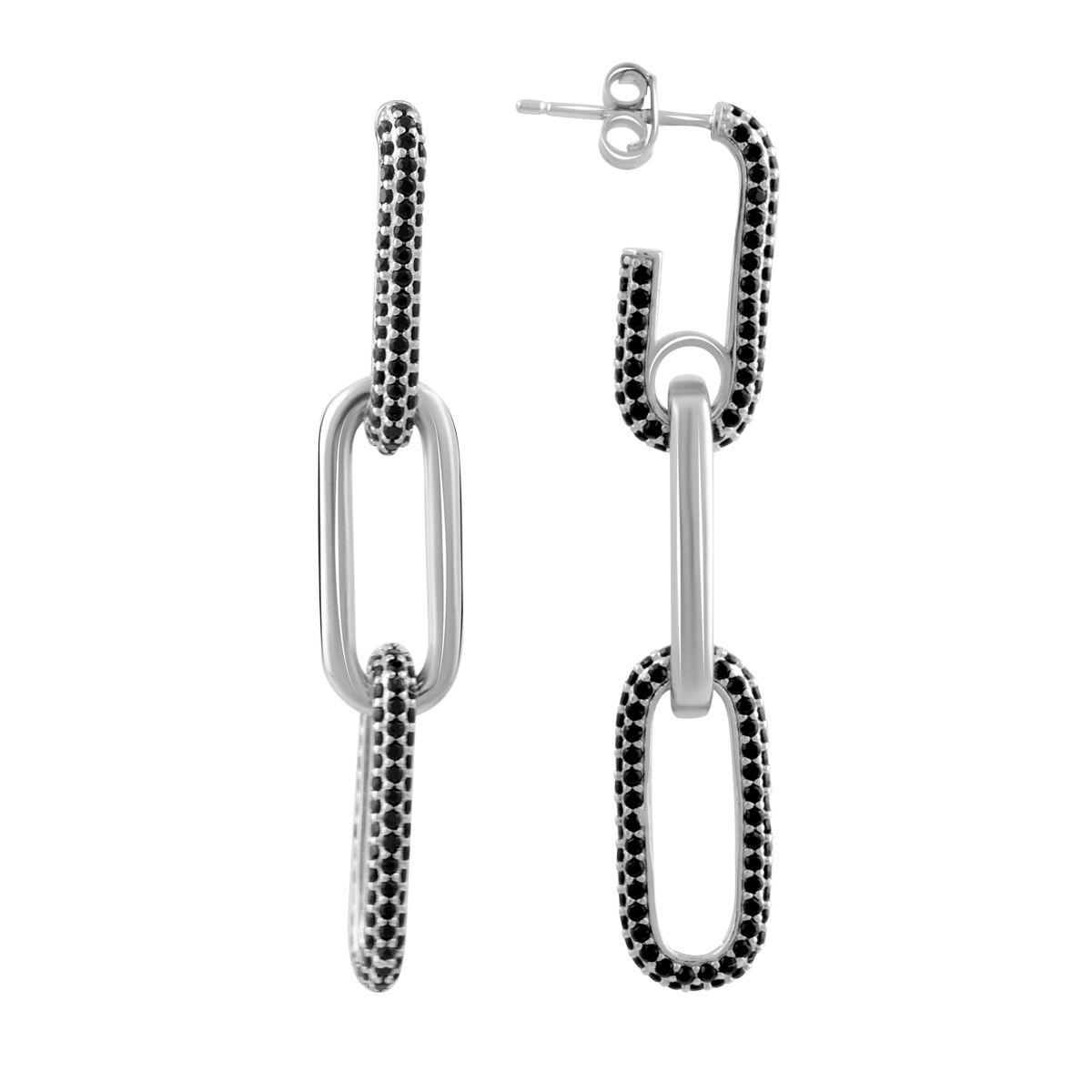 

Серебряные серьги SilverAlex с фианитами