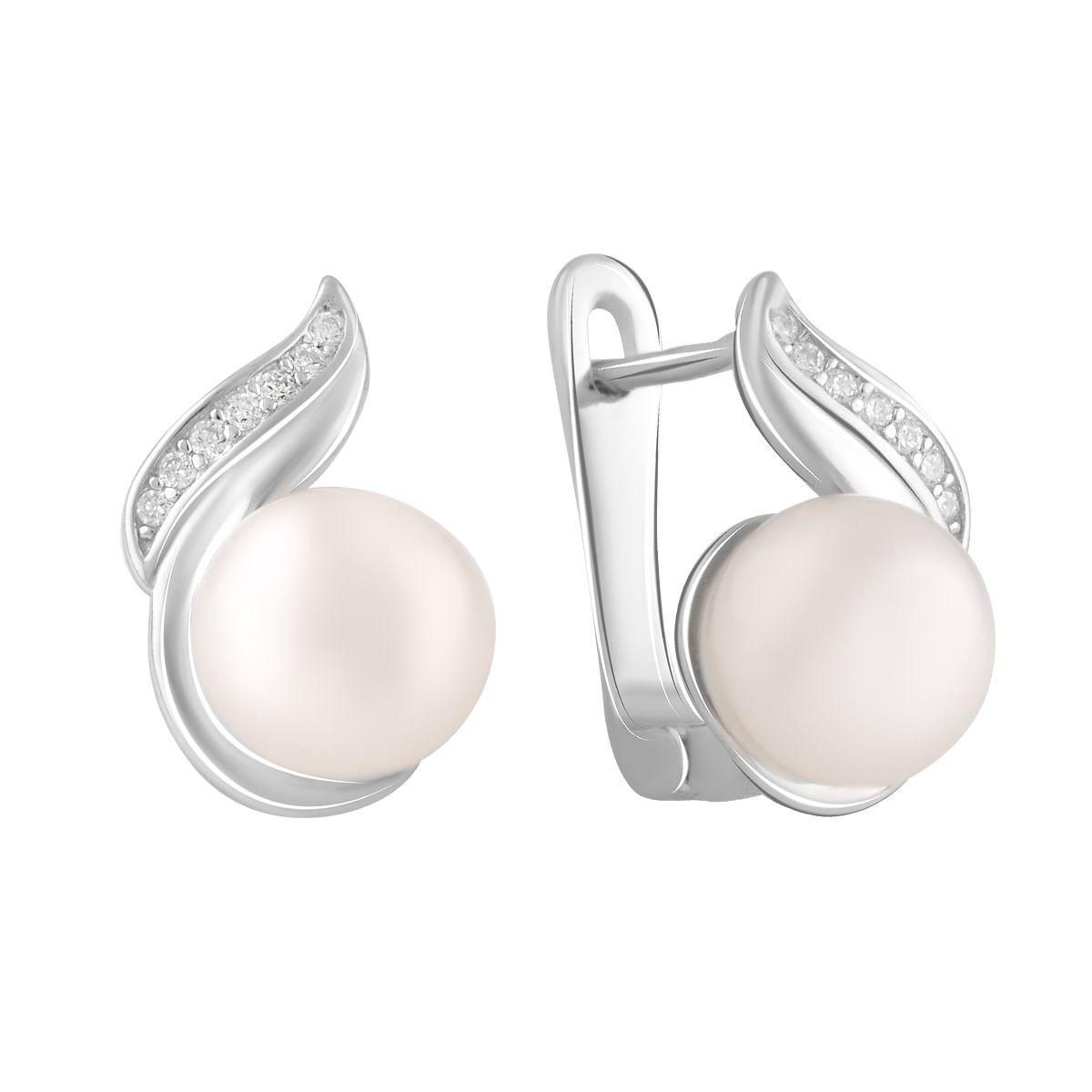 

Серебряные серьги SilverAlex с натуральным жемчугом