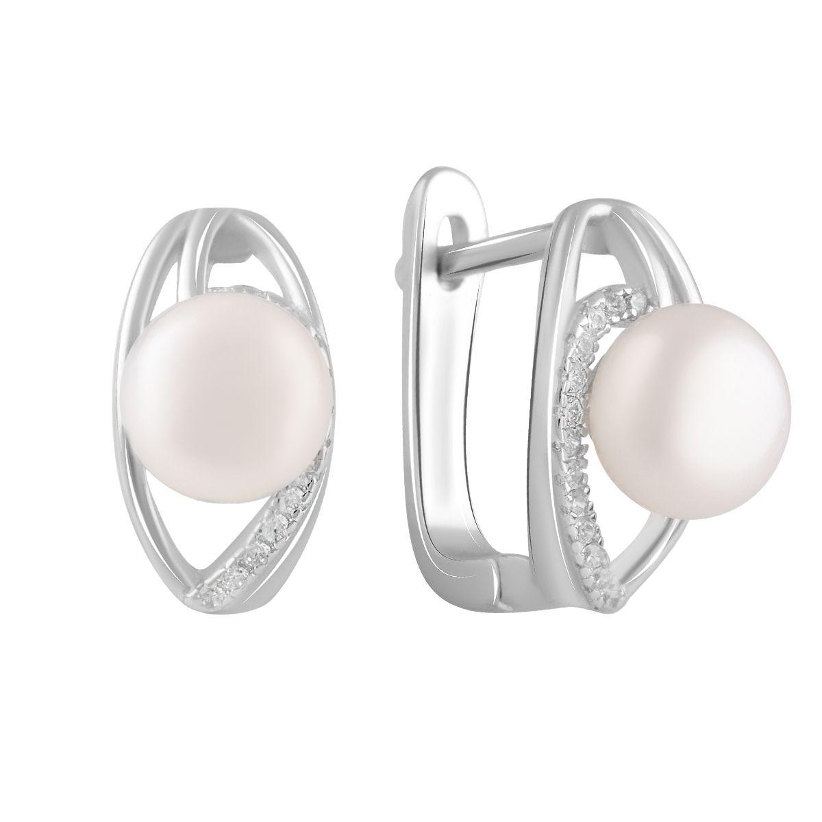 

Серебряные серьги SilverAlex с натуральным жемчугом