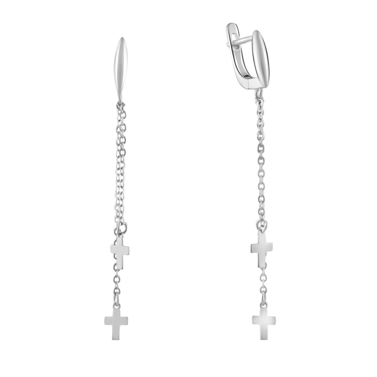 

Серебряные серьги SilverAlex без камней