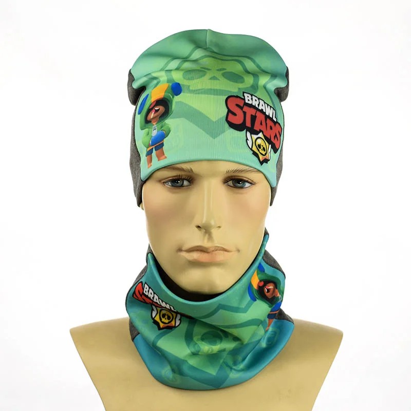 

Набор шапка и снуд Brawl Stars (Бравл Старс) Леон  Зеленый, Набор шапка и снуд Brawl Stars (Бравл Старс) Леон One Size Зеленый