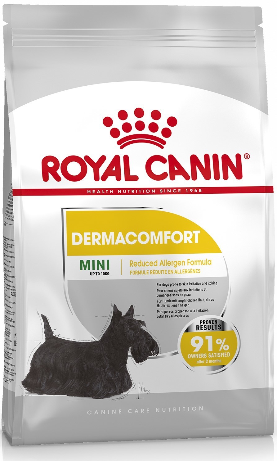 

Сухой корм Royal Canin Mini Dermacomfort для собак с раздраженной и зудящей кожей 1 кг (3182550893886)