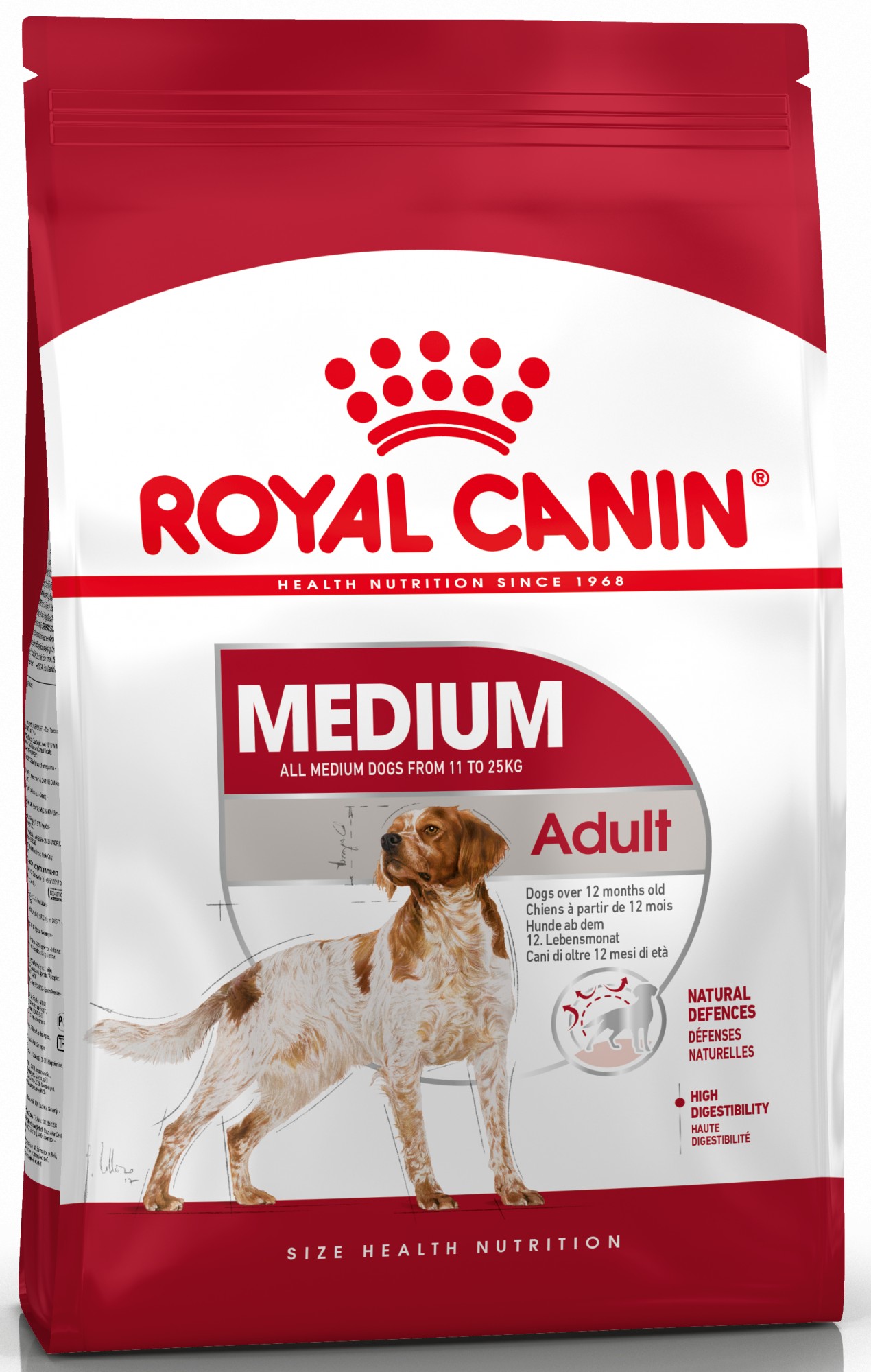 

Сухой корм Royal Canin Medium Adult для взрослых собак средних пород старше 12 месяцев 15 кг (3182550402217)