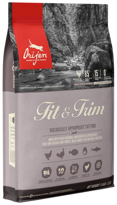 

Сухой корм Orijen Fit & Trim для кошек с лишним весом 1.8 кг (o28318) (64992284183)