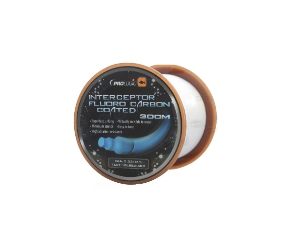

Леска Prologic Interceptor Fluoro Carbon Coated 300m 25lbs 11.9kg 0.405m (арт.123418460583)