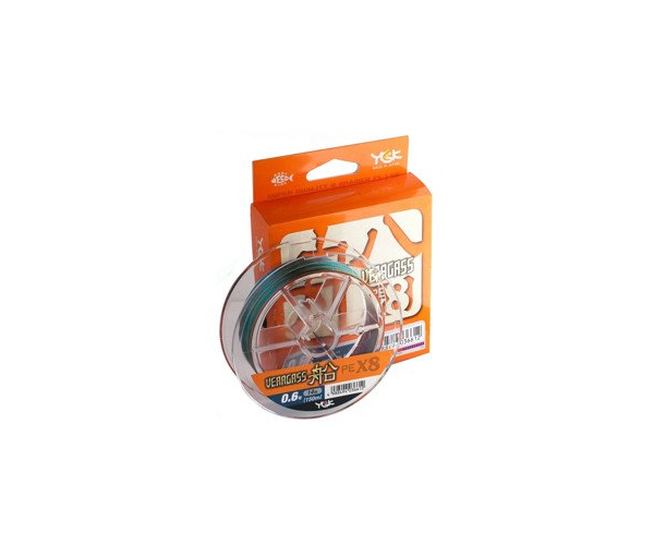 

Шнур YGK Veragass Fune X8 - 200m #0.6/5.2kg 10m x 5 colors (арт.123455450289)