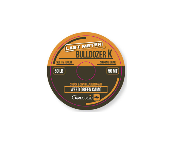 

Шоклидер Prologic Bulldozer K Braided Sinking Shock Leader 50m 50lbs (арт.123418461074)
