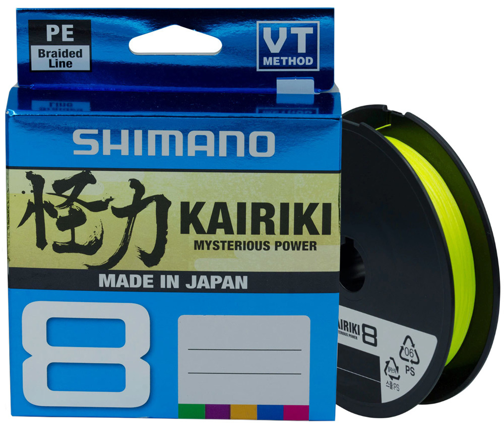 

Шнур Shimano Kairiki 8 PE (Yellow) 150m 0.16mm 10.3kg (арт.123422669702)