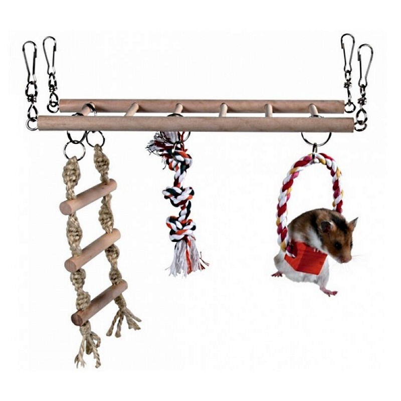 

Мост деревянный подвесной Trixie Suspension Bridge BGL-TX-184 с канатами 16 см