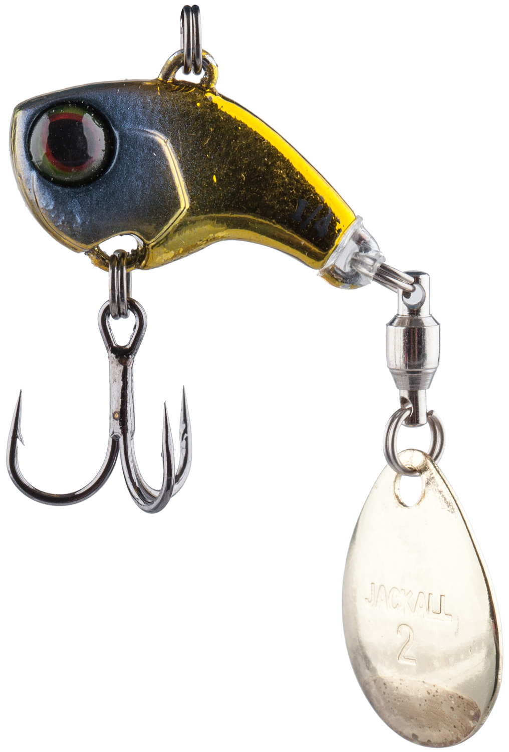 

Тейл Jackall Deracoup -спиннер 3/8oz Flash Gold (арт.123416991585)