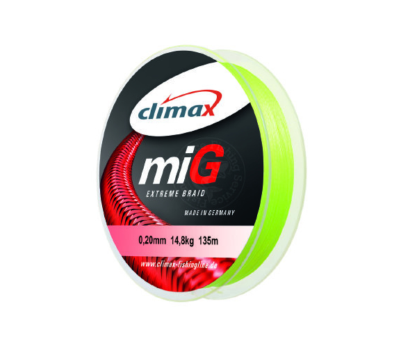 

Шнур Climax Mig Braid NG Fluo-Yellow 0.14 (арт.1234909927316)